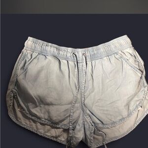 Light Blue Women's linen shorts size large